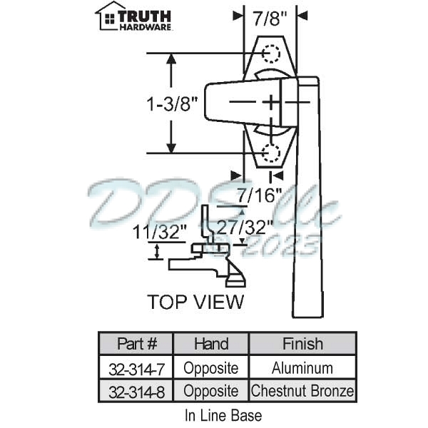 Handle Project Out 32-314-8 1