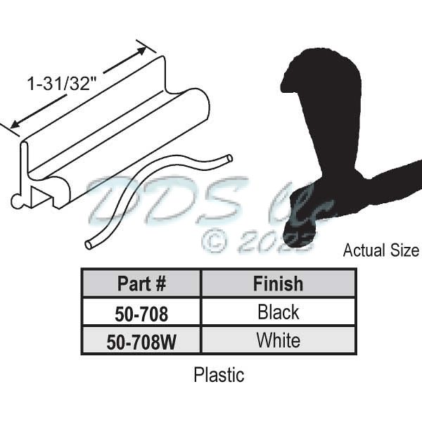 Extruded Sash Handles & Lifts 50-629A 1