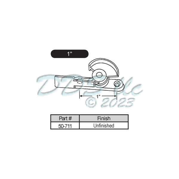 Sweep and Sash locks 50-711 1