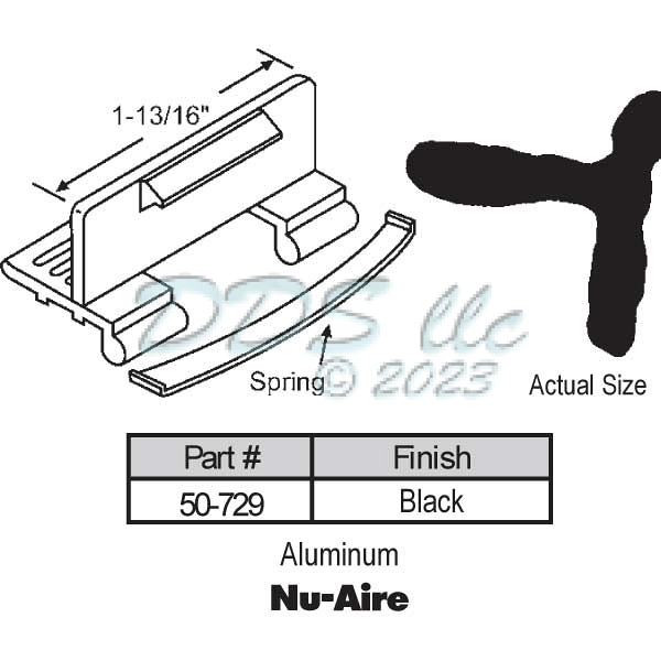 Extruded Sash Handle 50-729 1