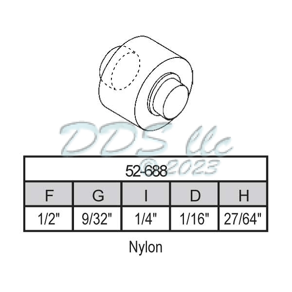 Sliding Window Wheels 52-688 1