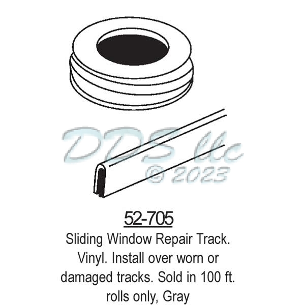 Sliding Window Repair Track 52-705 1