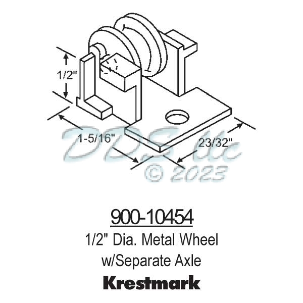 Krestmark Sliding Window Roller 900-10454 1