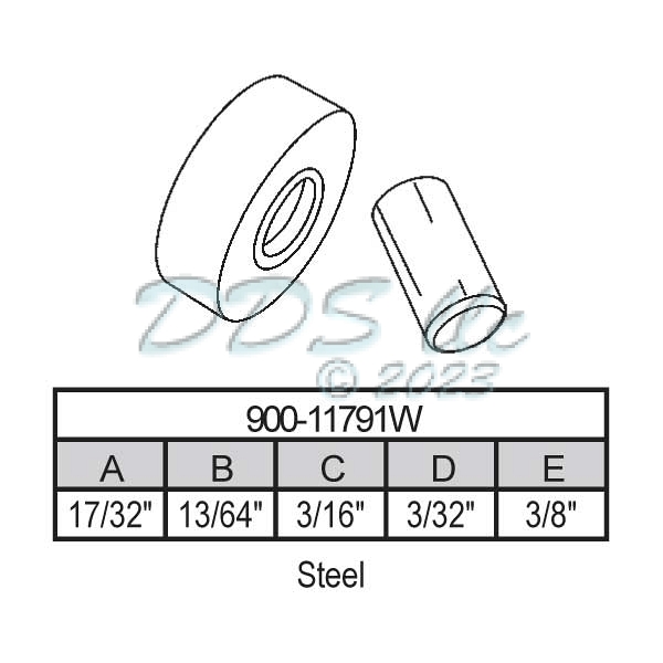Sliding Window Rollers 900-11791 1