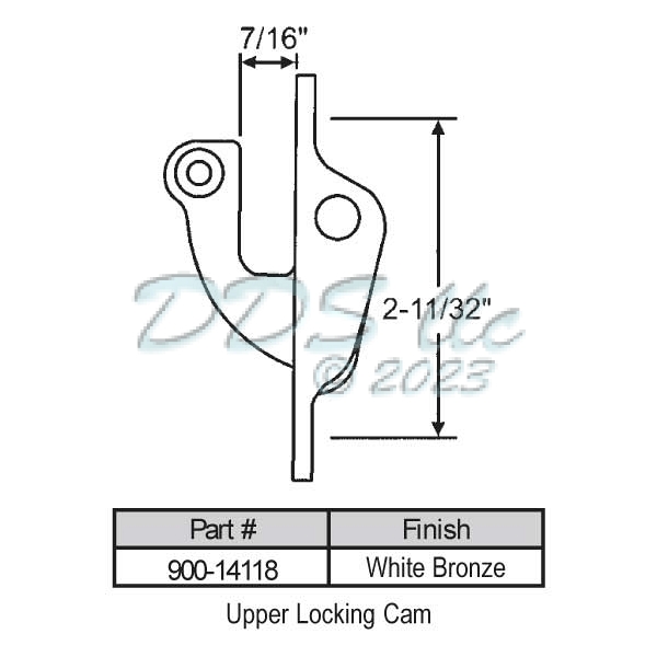 Casement Handle 900-14118 1