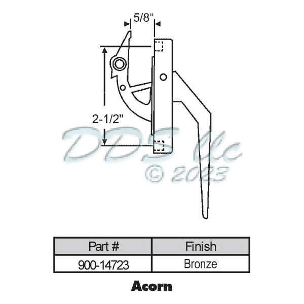 Acorn Casement Handle 900-14723 1