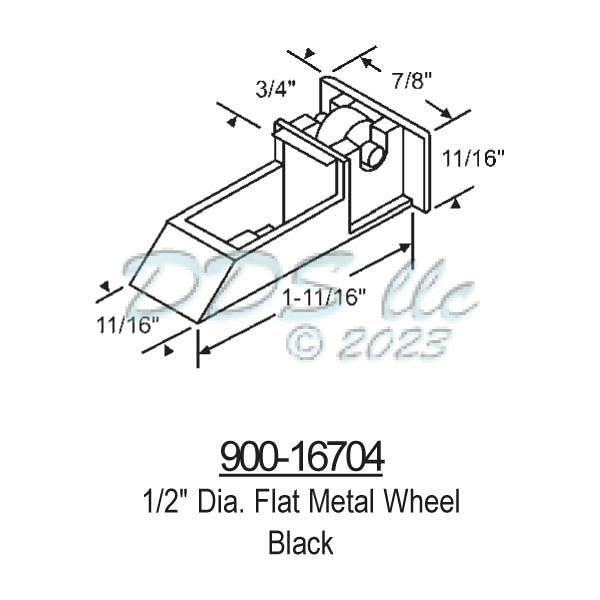 Sliding Window Rollers 900-16704 1