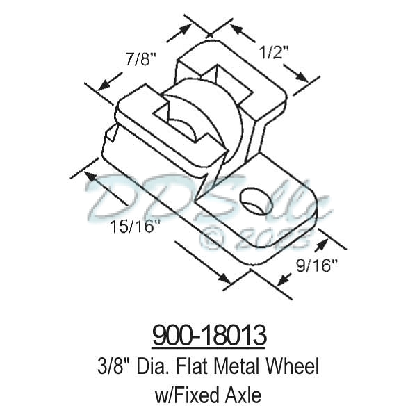 Sliding Window Roller 900-18013 1