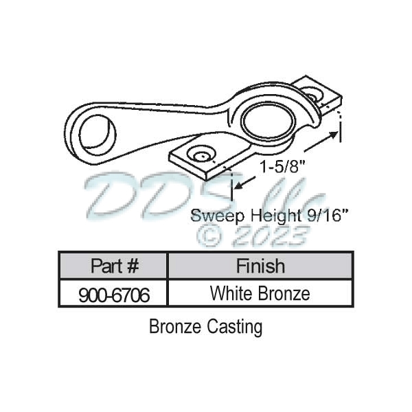 Sweep and Sash locks 900-6706 1