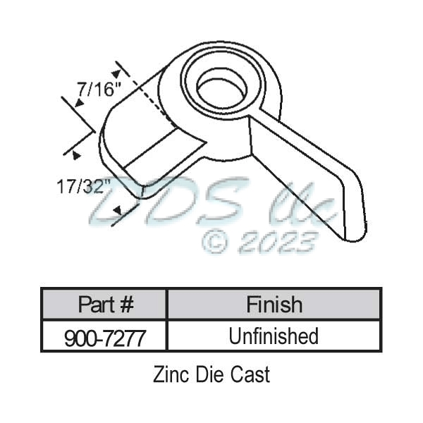 Sweep and Sash locks 900-7277 1