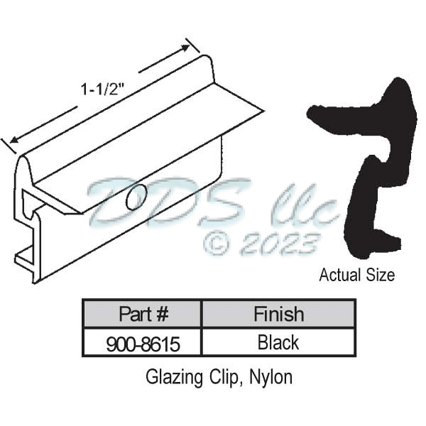 Extruded Sash Handles & Lifts 900-8615 1