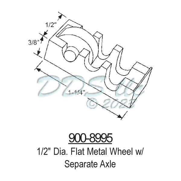Sliding Window Rollers 900-8995 1
