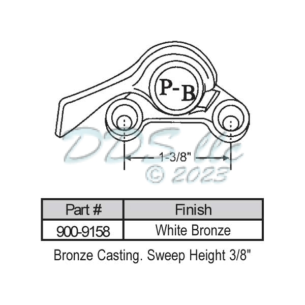 Sweep and Sash locks 900-9158 1