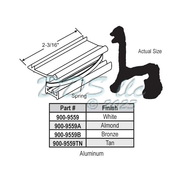 Extruded Sash Handles & Lifts 900-9559 1