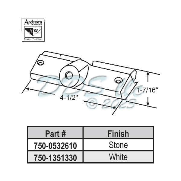 Andersen Operator Cover 750-0532610 1