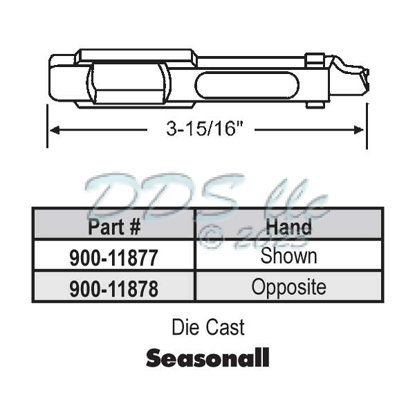 Slide Bolt 900-11878 1