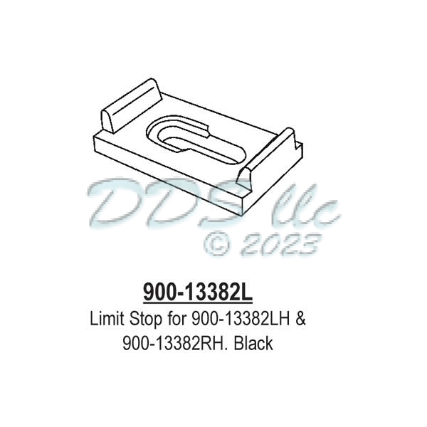 Black Limit Stop 900-13382L 1