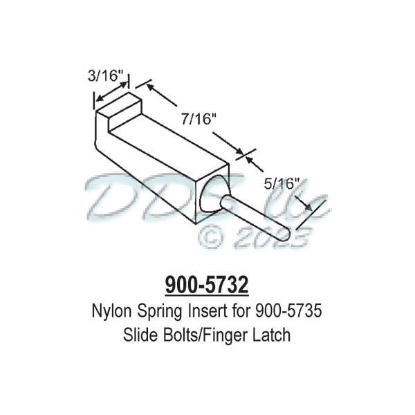 Nylon Spring 900-5732 1