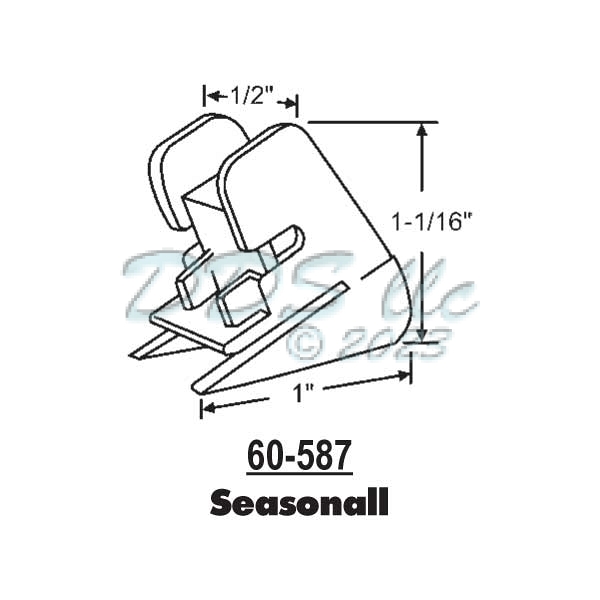 Sash Bottom Bracket Seasonall 60-587 1