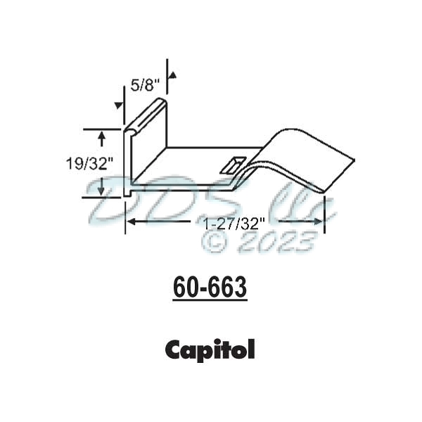 Metal Sash Guide 60-663 1