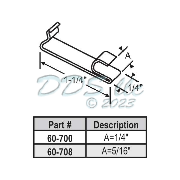 Take out clip 60-708 1