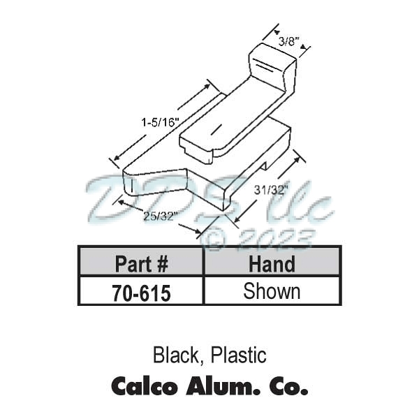 Top Sash Cam70-615 1